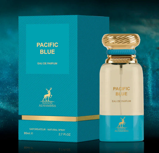 Maison Alhambra Perfume Pacific Blue Eau De PARFUM 80 ML (XL)